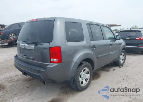 2011 Honda Pilot Lx из США, поврежденный, VIN 5FNYF3H28BB039853